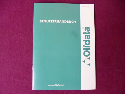 Benutzerhandbuch olidata - benutzerhandbuch,